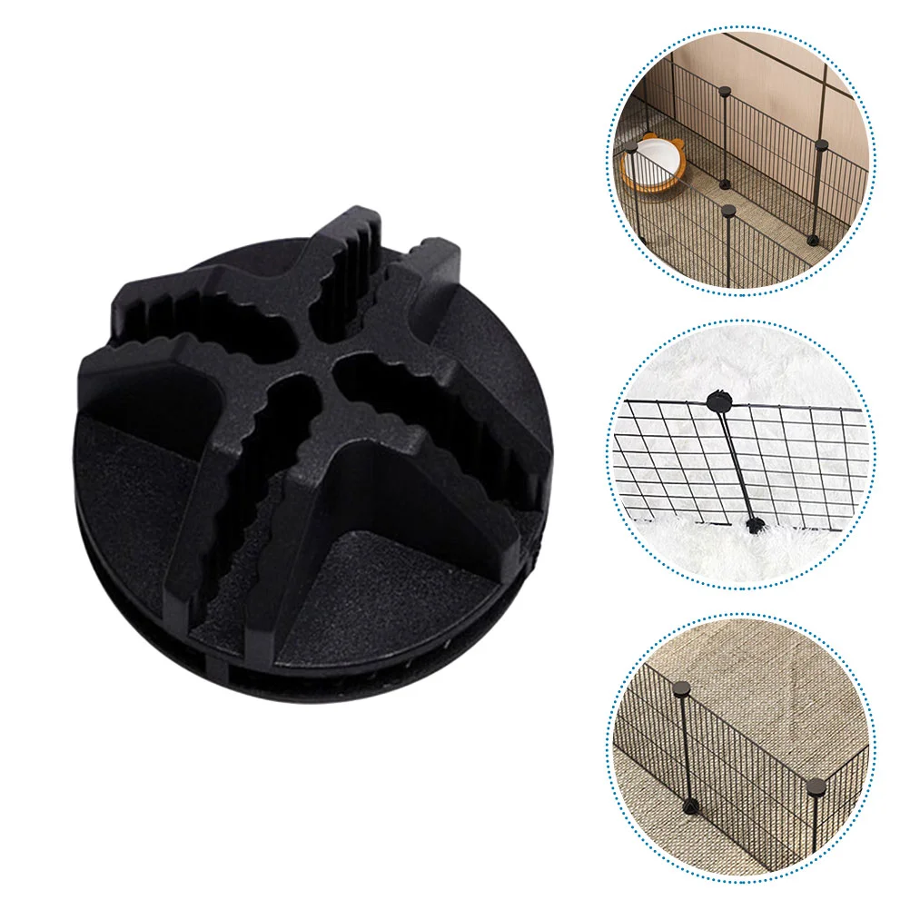 30 Pcs Pet Fence Buckle Baby Cage Playpen Connectors Storage Shelving Plastic Closet Making Tools Fixed Buckles Child