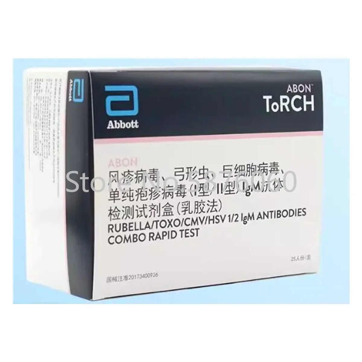 

Abbott Home Self Rube-lla Toxo Cytomegalo-virus Herpes Simplex-Virus for Hospital and Clinic Laboratory 25pcs Per Box