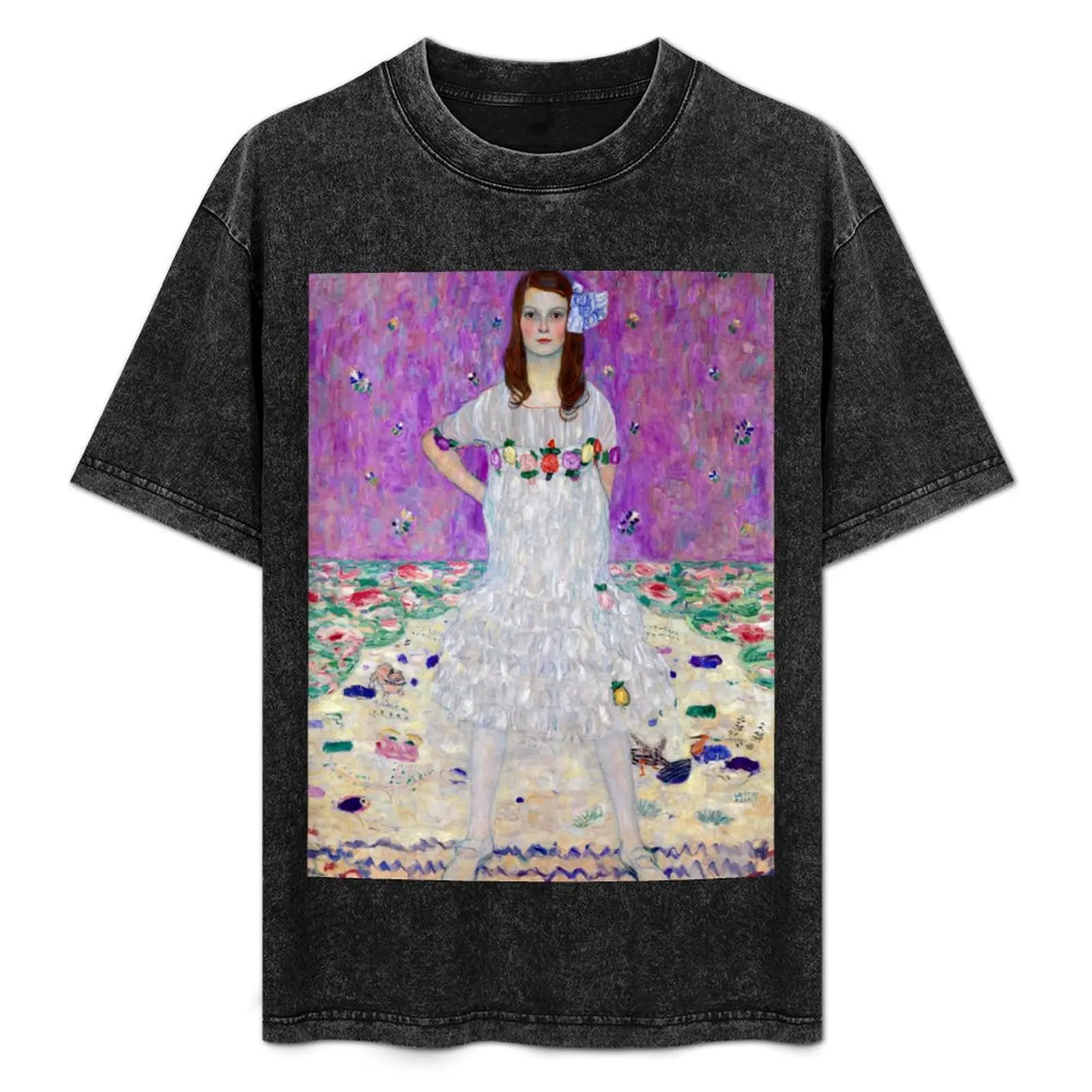 

Gustav Klimt Mada Primavesi T-Shirt Soft Casual Short Sleeve Cotton Tee