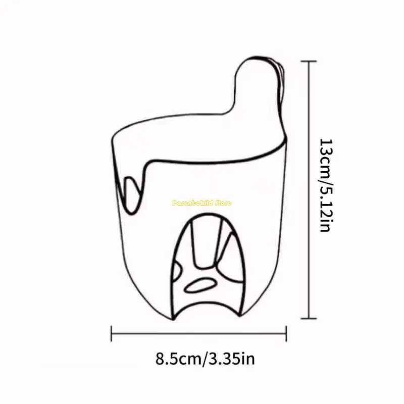 حامل أكواب لعربات الأطفال العالمية من WXTD، تصميم مانع للانزلاق لعربات الأطفال، سهل التركيب #6