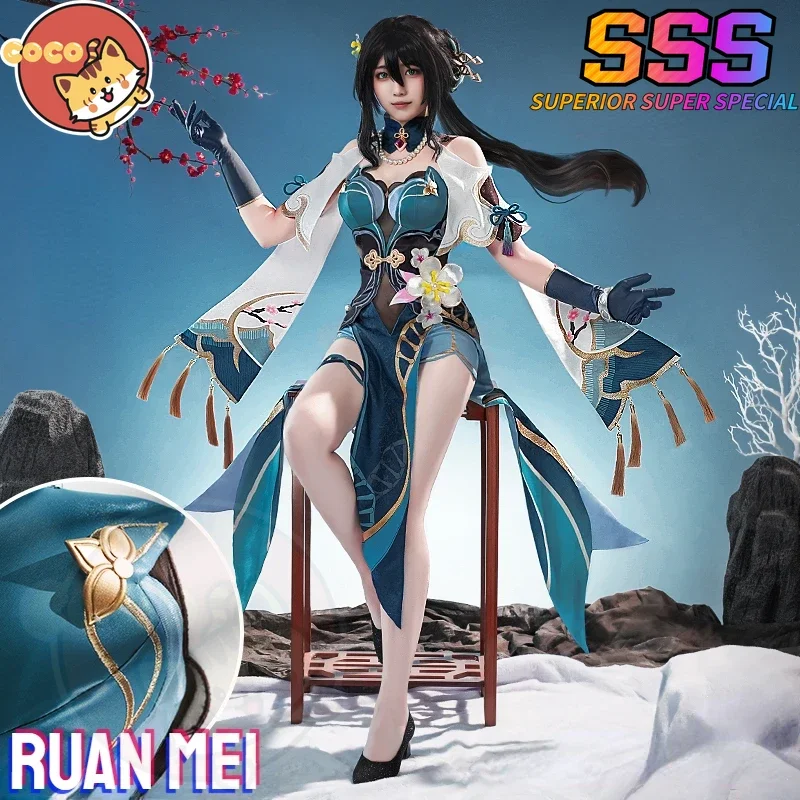 

Star Rail Ruan Mei Cosplay Costume Game Honkai Star Rail RuanMei Cosplay Ruan Mei Costume Christmas Gift Ruan Mei Wig CoCos-SSS