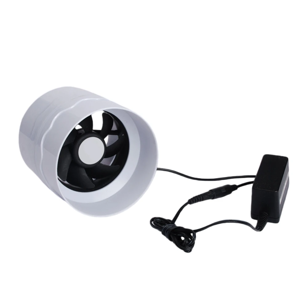 For Humid Environment Control 4inch Bathroom Extractor Fan High Airflow Ventilation Fan Horizontal Vertical Install
