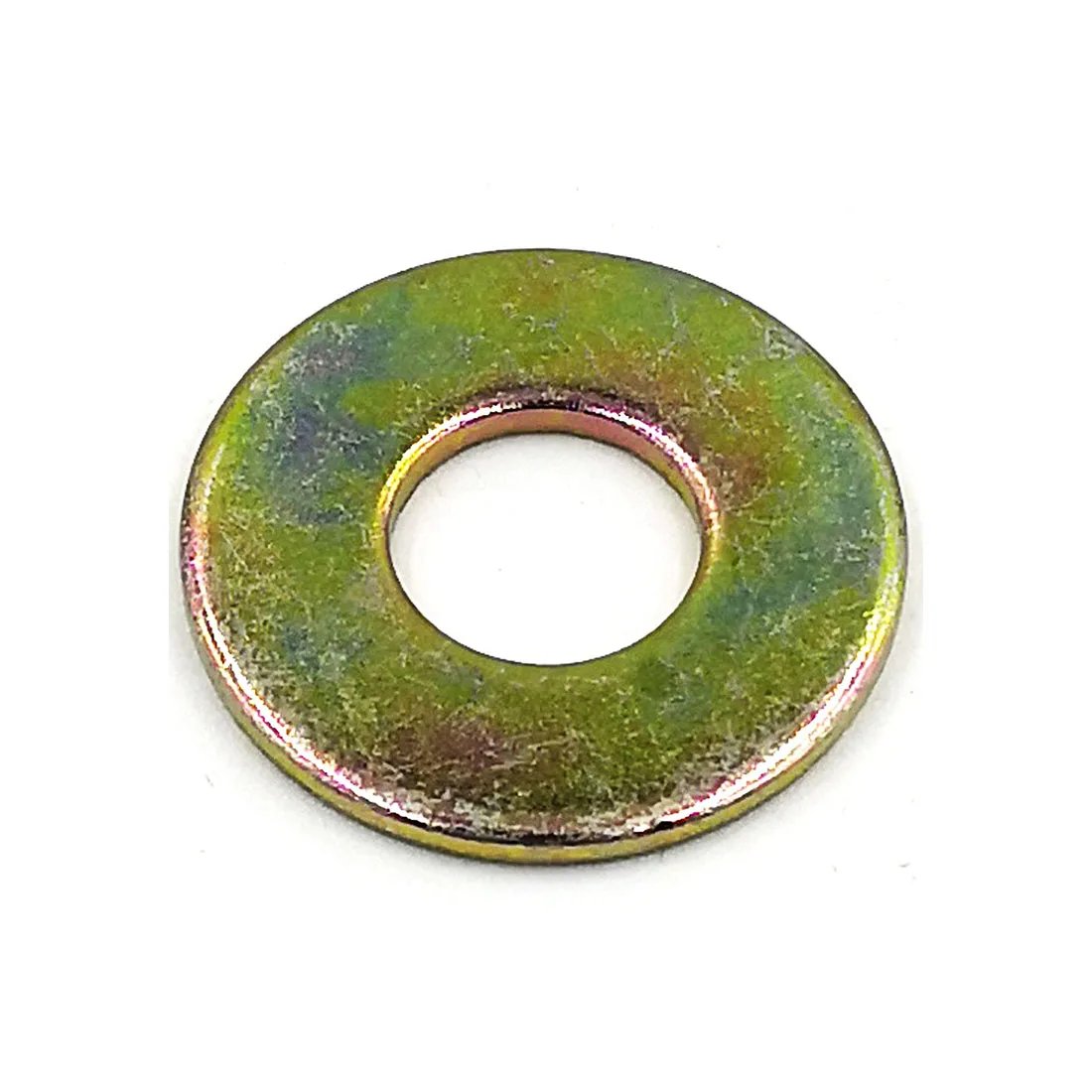 M3/M4/M5/M6/M8/M10/M12 Carbon Steel Zinc-Plated Colorful Flat Washer, GB97/DIN125 Standard Gasket