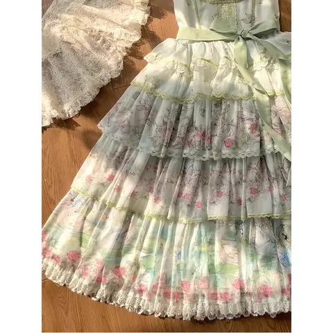 10 best sales grön lolitaklänning - №8