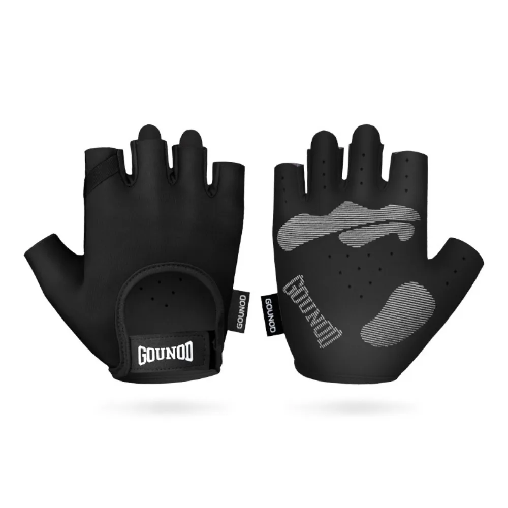 

Anti Slip Outdoor Cycling Gloves Wear-Resistant Fitness Sports Half Finger Gloves Breathable Thin Half Finger Cycling Gloves