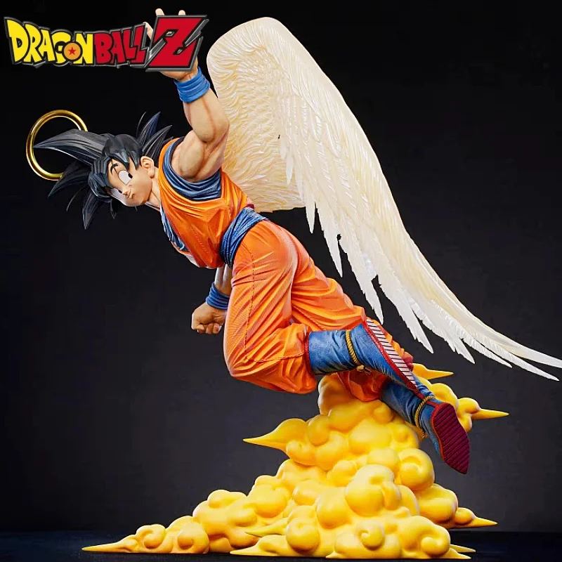 

Dragon Ball Z Anime Figure Angel Son Goku Turning Back 28cm Gk Pvc Statue Model Figurine Toy Collection Car Ornament Gifts Toy