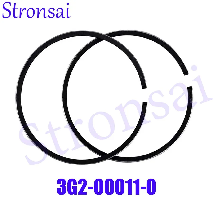 

3G2-00011-0 STD Piston Ring Set for Tohatsu Nissan 4HP 5HP 9.9HP 15HP 18HP / 8M0080357 for Mercury Boat Engine Parts