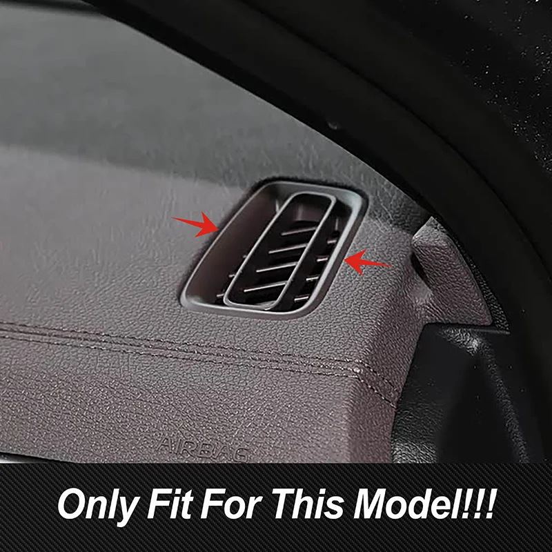 تصفيف السيارة لوحة القيادة منافذ تكييف الهواء الإطار الديكور غطاء الكسوة ل BYD أغنية زائد 2023 الملحقات الداخلية