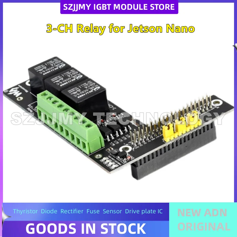 Jetson Nano Nvidia Relay Expansion Board 3-way Relay Control with Optocoupler Isolation  NEW ORIGINAL IN STOCK view 4