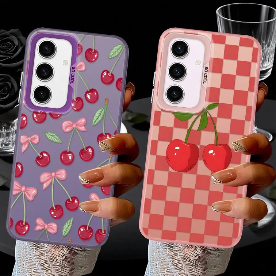 Cartoon Bow Cherry …