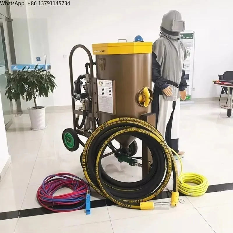 Mobile Sandblasters For Outdoor Sandblasting Auto Sand Blasting Machine Wide Selection Used Industrial Sandblaster