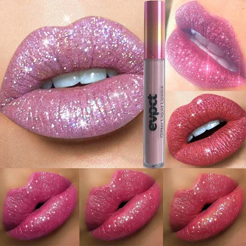 Diamant Jules Gloss 15 Couleurs Sexy Scintillant Paillettes 256 Rouge À Lèvres Liquide Longue Durée Imperméable Perle Velours Brcorporelle À Lèvres Jules Maquillage