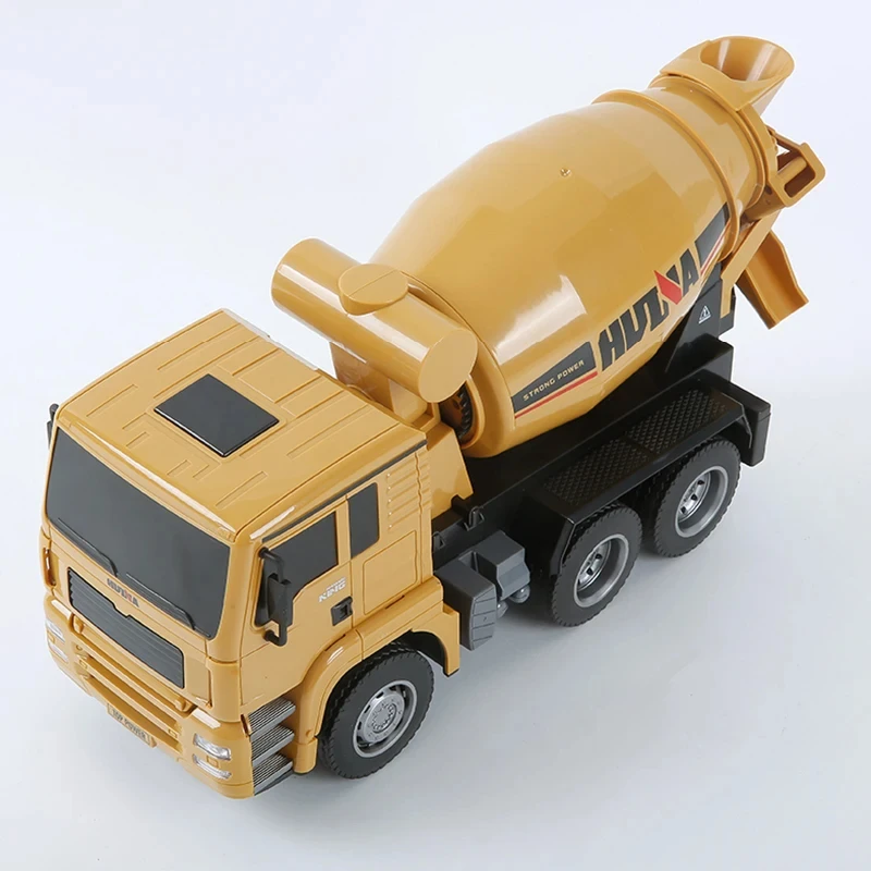 ToylinX RC Betoniarka Samochodowa Ciężarówka 1/18 Skala Model Zabawka 2.4G 6CH Bezprzewodowy zdalnie sterowany ciągnik Zabawka na zewnątrz Chłopiec