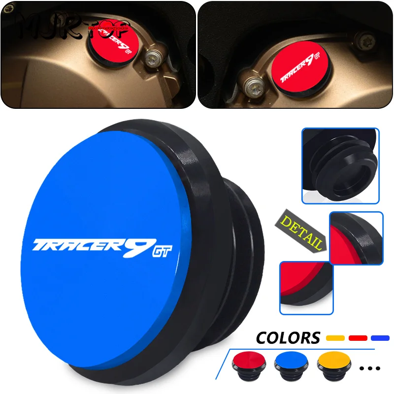 

Engine Oil Filler Cap For YAMAHA TRACER 9GT Tracer 900 900GT 2021 2022 2023 Motorcycle CNC Engine Plug Screw Protection Cover