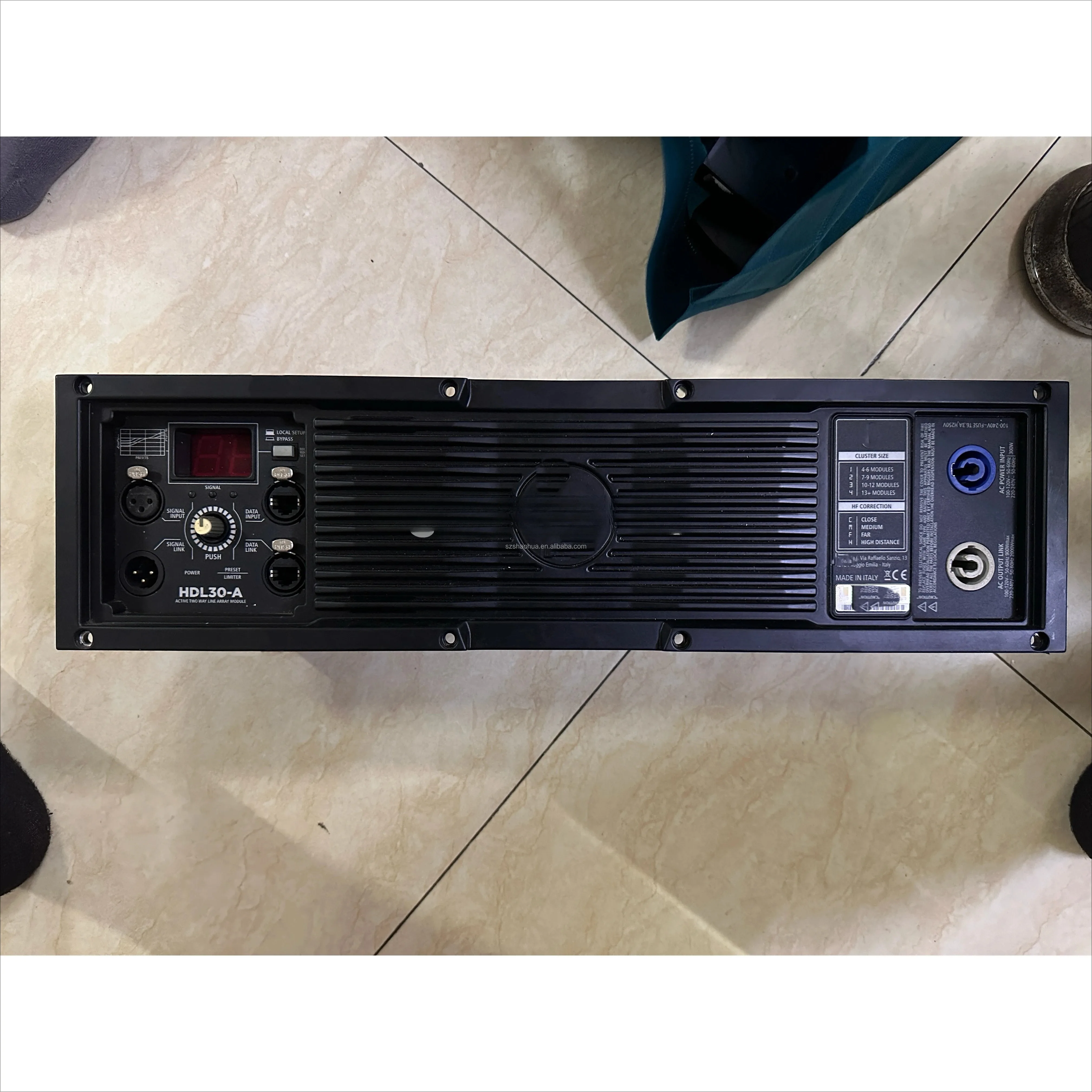 High quality HDL 30-A high-power dual 10 inch active bidirectional linear array speaker HDL 30a Rcf speaker