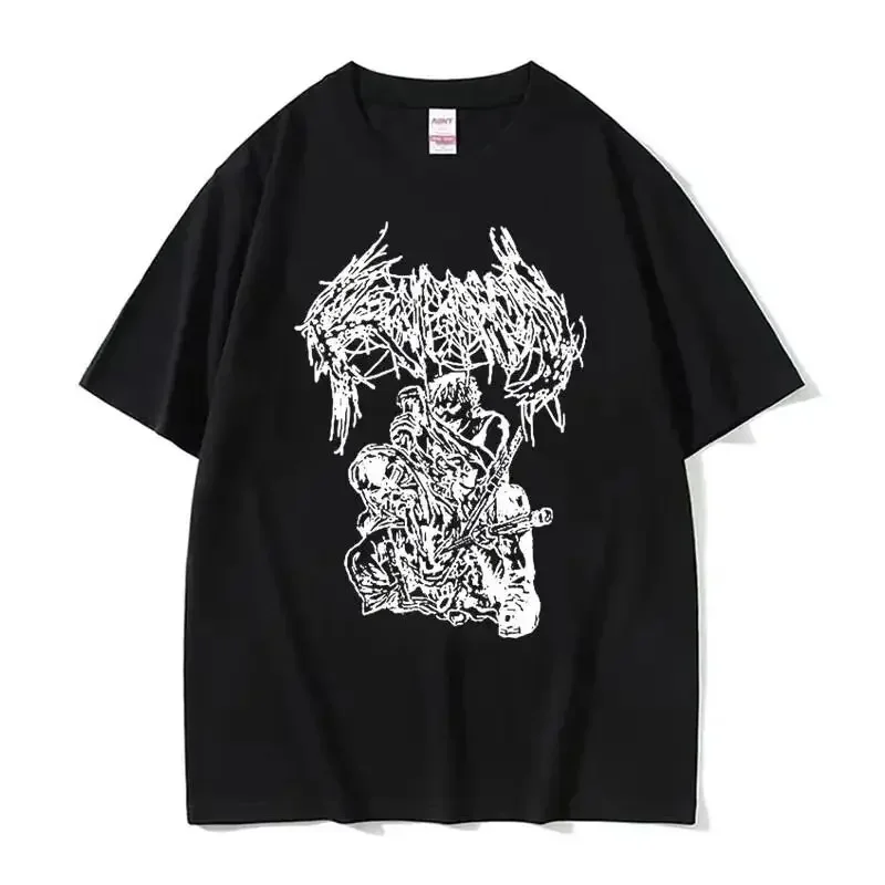 Ken rapper Carson a great terror graphic T Shirt for men Harajuku fashion cool