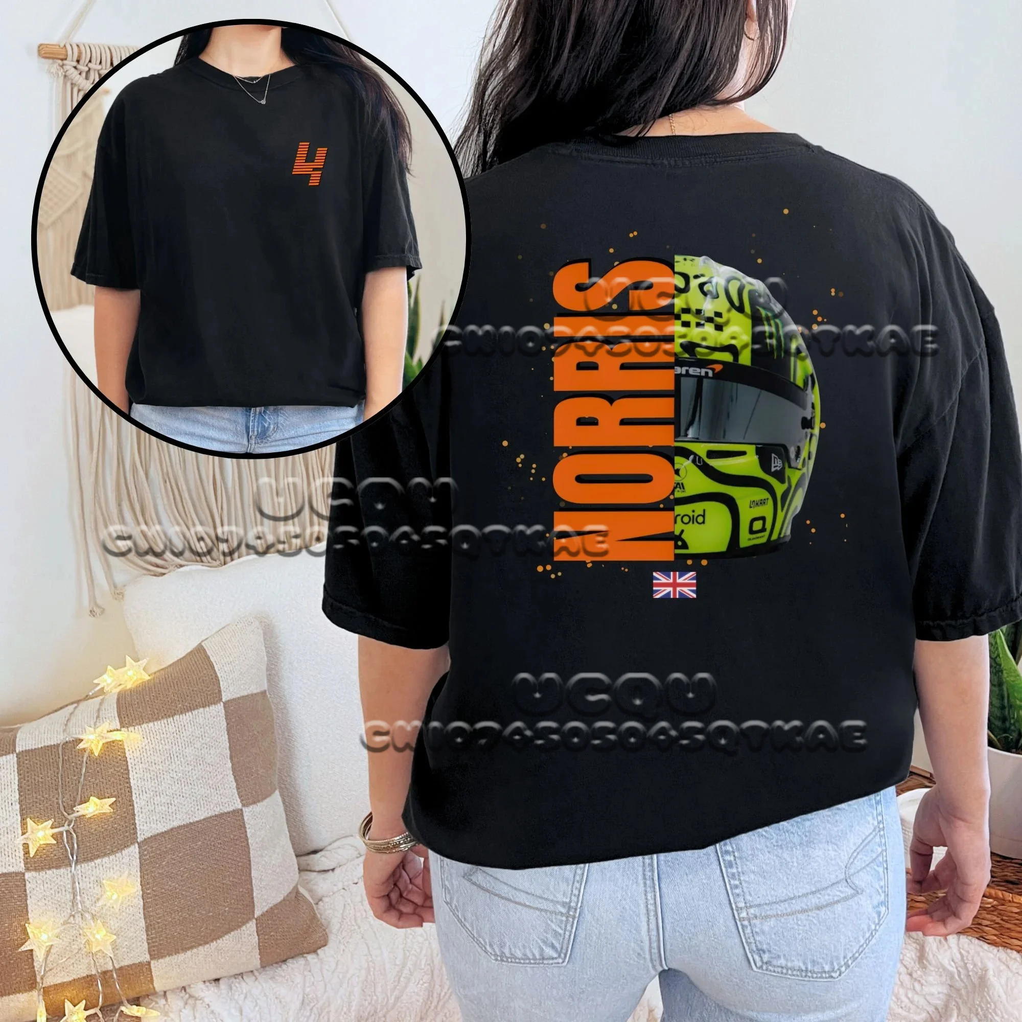 Мужская-и-женская-футболка-lando-norris-в-сочетании-с-шлемом-norris-и-футболкой-lando-norris-4-formula-one-подходящие-топы-для-фанатов-для-взрослых-и-детей