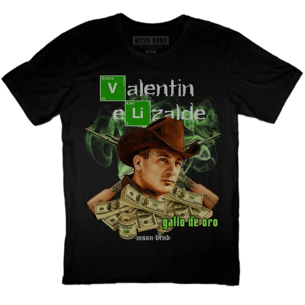 Valentín Elizalde T-Shirt Playera El Gallo de Oro