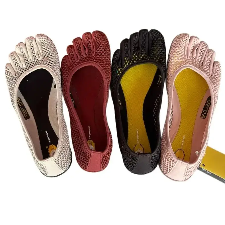 Five-finger Shoes Women's Indoor Yoga Pilates Barefoot Comprehensive Training Non-slip Fitness Shoes in Box Fast Shipping