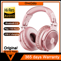 Oneodio Pro-C Wireless Headphones with 50mm Neodymium Drivers 110Hrs Playing Time BT 5.2 Foldable Deep Bass Stereo Headset