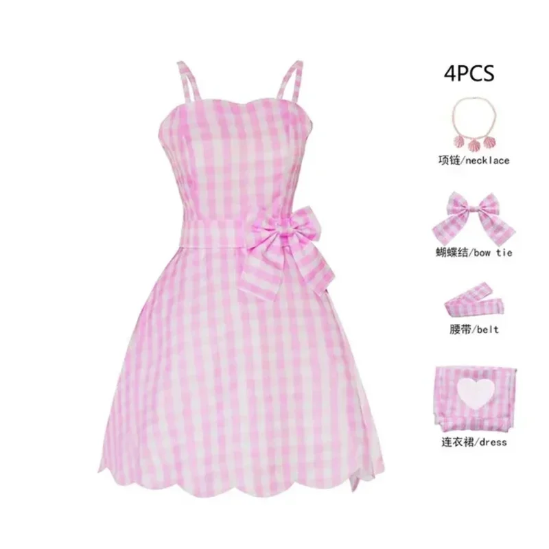 Bear House AA طقم ملابس 70s 80s الهبي ديسكو كين الدعاوى الوردي مضيئة بانت هالوين تأثيري للنساء لي جديد 2025 WKD001