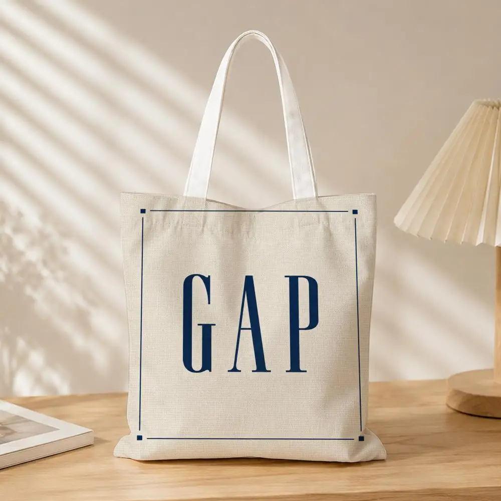 Modemarke G-GAP Aufbewahrungstaschen Canvas-Tasche, geeignet für Arbeit, Schule und tägliche Pendelfahrten, wiederverwendbare Einkaufstasche. – Detail 9