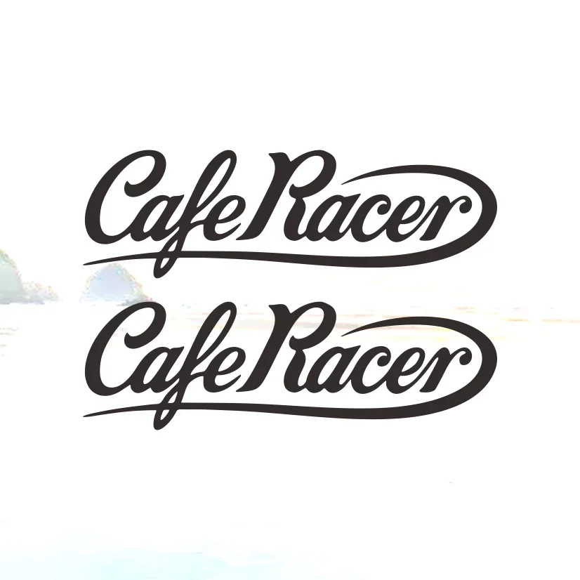 High Quality Decal Motorcycle Racing Laptop Helmet Trunk Surf Camper Vinyl Sticker Waterproof Car Sticker Die-Cut for Cafe Racer