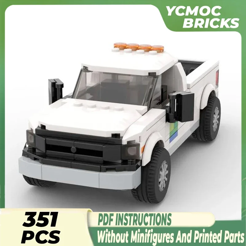 City Truck Model Building Bricks, Speed Champion Truck, Tecnologia Blocos Modulares, Brinquedos de Natal, Conjuntos DIY, Presente de Montagem, 8 Stud