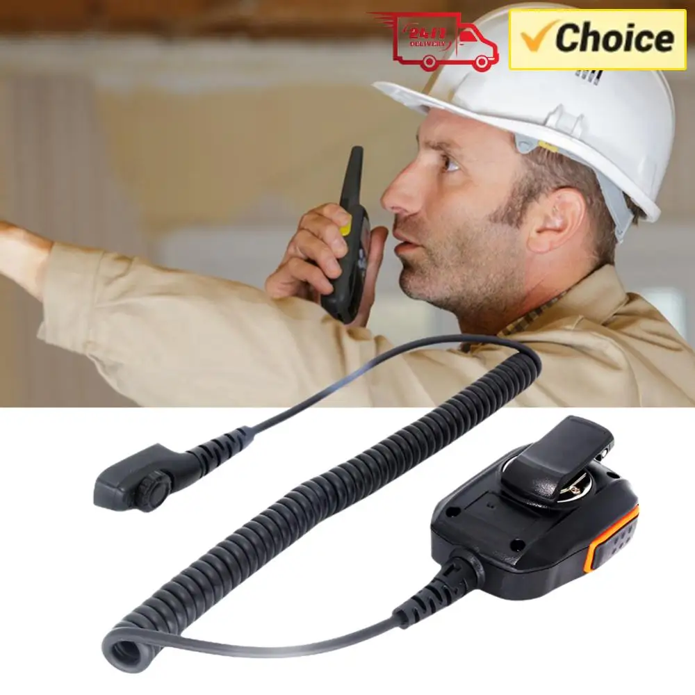 

SM18N2 Speaker Mic Back Clip Remote Speaker Microphone 3.5mm Audio Jack Replacement IP54 for Hytera HYT PD702 PD700 PD700G