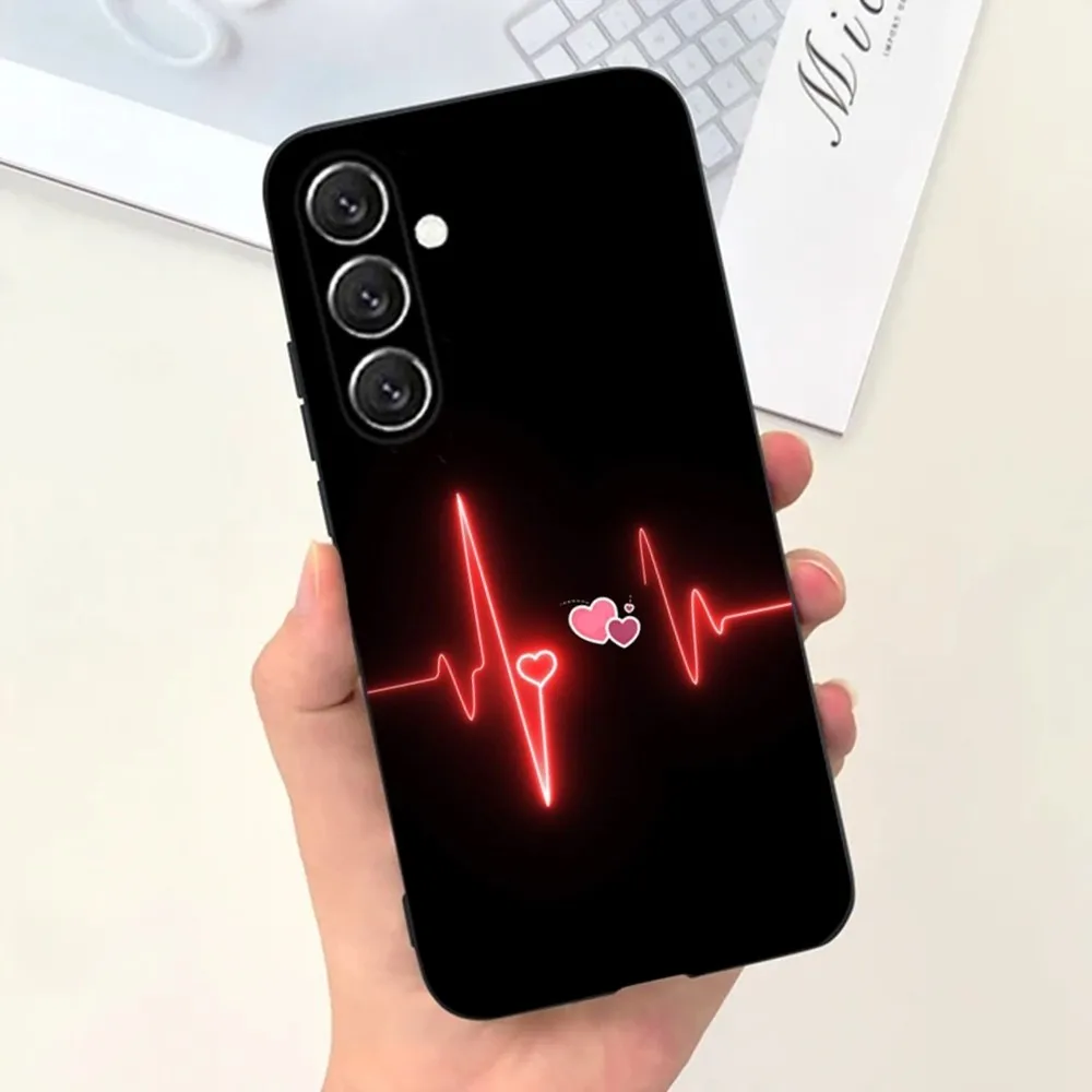 Hot Heart  Phone Case For Samsung S21,S22 Ultra,S20,S30 plus,S22 plus,S23,S30 ultra 5G Silicone Cover image 3