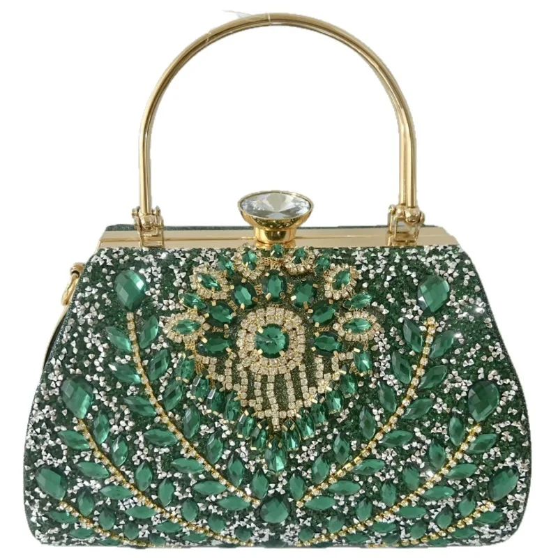 

Роскошные вечерние клатчи с бриллиантами для женщин, сверкающие стразы, свадебные сумки для выпускного вечера, ужина, новинка 2025, женские сумки