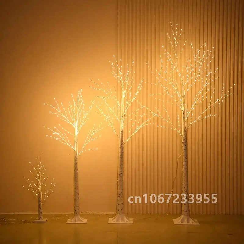 Christmas Decoration LED Birch Tree Lights Glowing Branch Light Night DIY Xmas Trees Suitable for Home Bedroom Wedding Party NEW