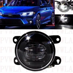 Car Driving Lights For Honda Civic 2022 2023 Left Side LED Daytime Running Lights Front Bumper Fog Lights Lamp