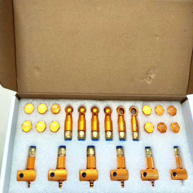 Free shipping!common rail injector diesel oil return connector sets, common rail injector return oil collector
