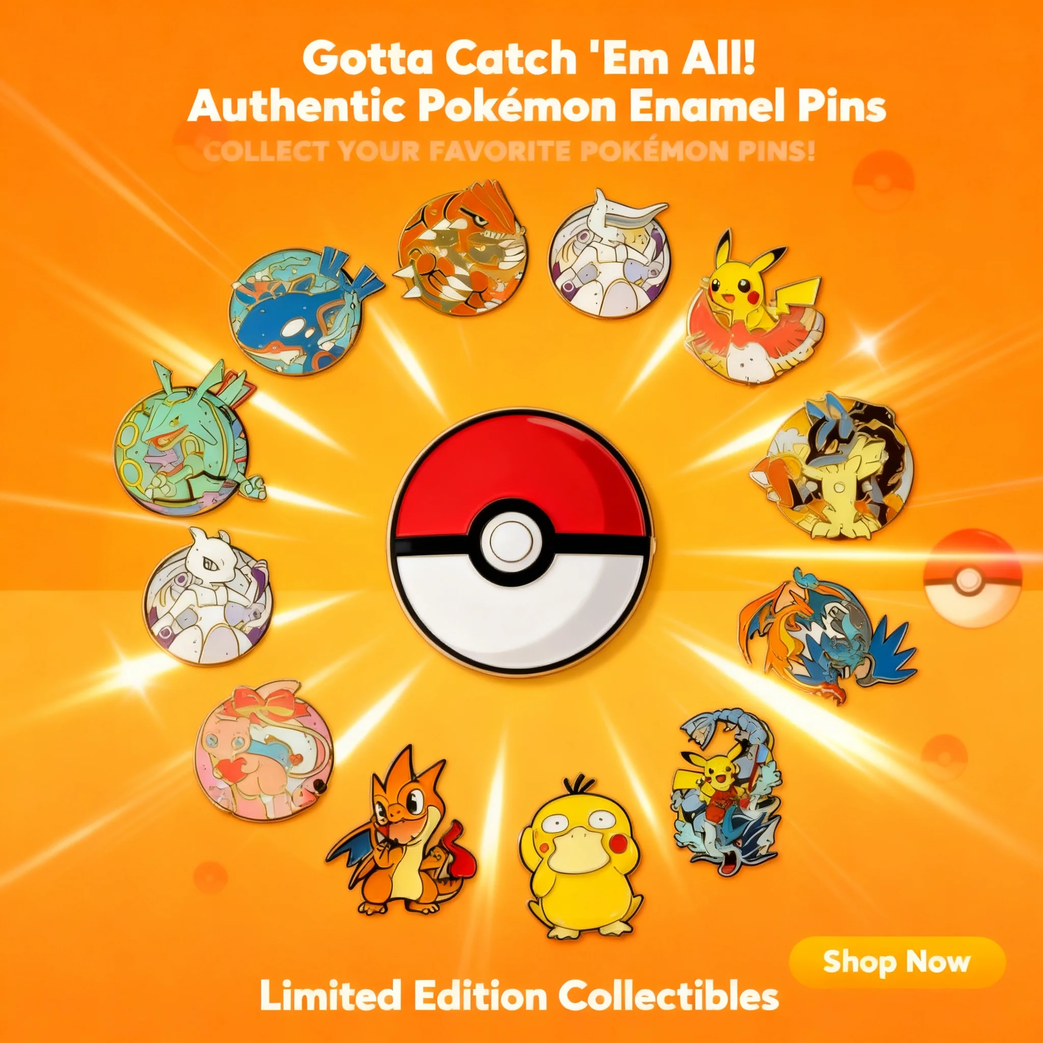 

Japanese Anime Kawaii Cute Pokemon Pin Badge Brooch For Backpack Clothes Schoolbags Cartoon Pins Gifts Friends
