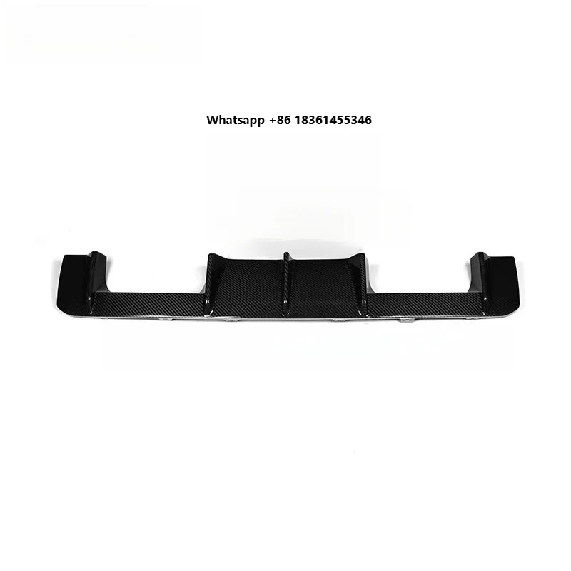 

For G82 G83 G80 M4 M3 2021-IN Sedan High Quality Dry Carbon Fiber Rear Bumper Diffuser Lip Spoiler MP Style
