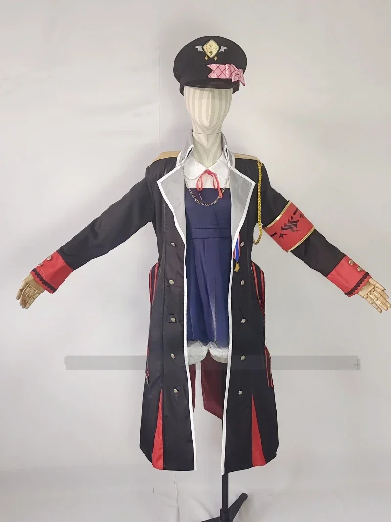 [Personalizado] juego azul archivo Ibuki disfraz Cosplay trajes de Halloween mujeres hombres ropa de Anime sombrero uniforme militar