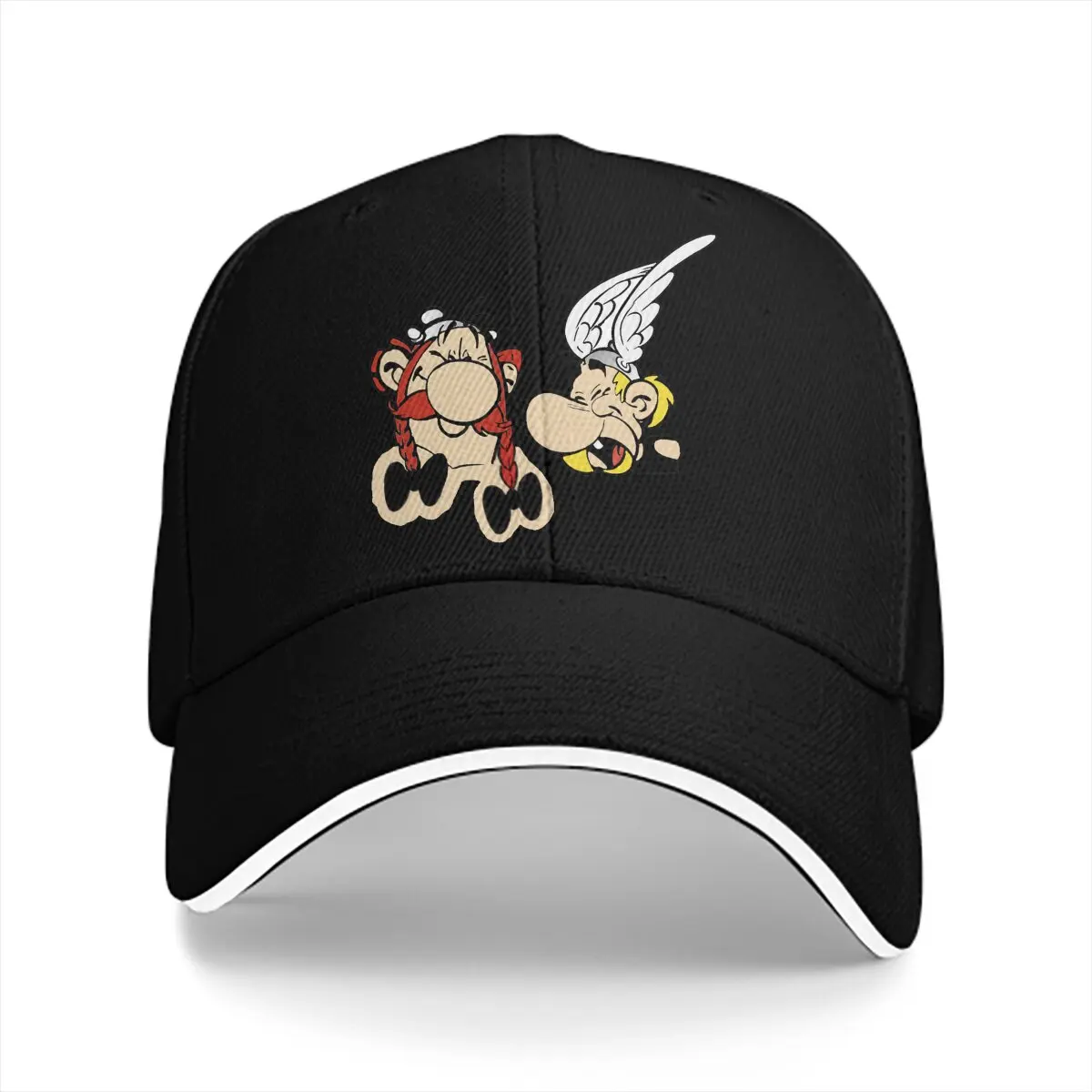 Gorra de verano con visera de personajes, gorras de Hip Hop, asterix-le, gorros con visera