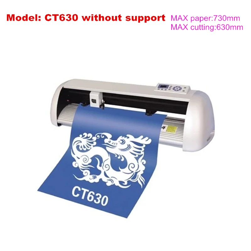 

LY 630mm-1200mm Digital High Precision Vinyl Sticker Cutting Plotter USB Interface For Advertising Interior Decoration 110V-240V