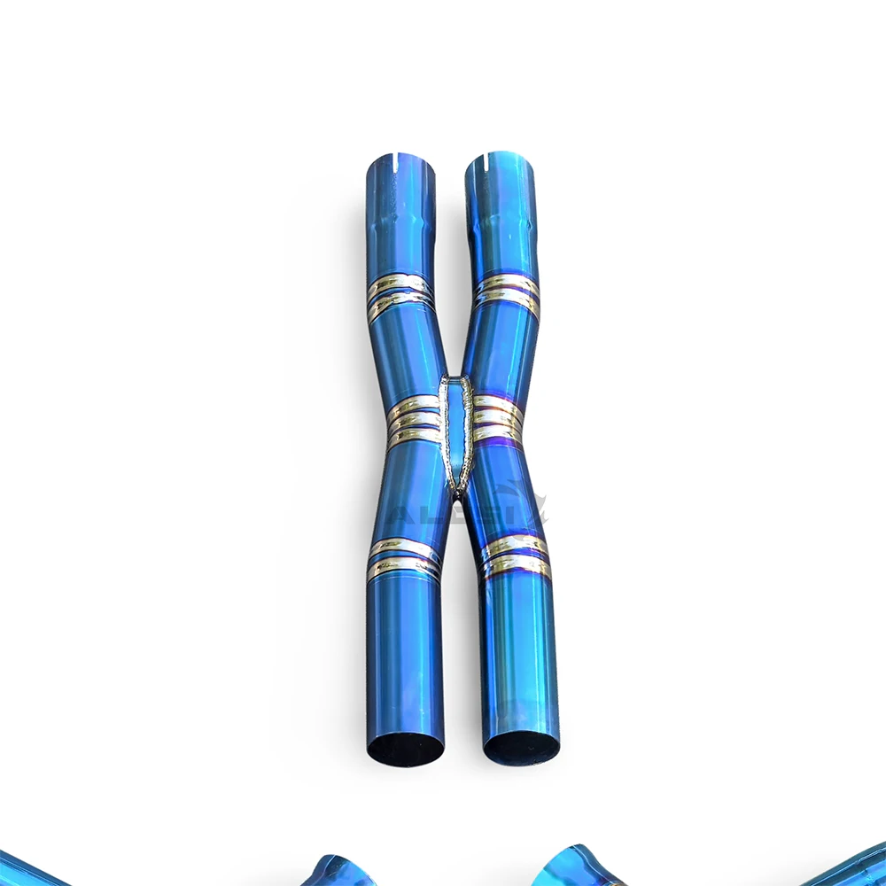 

Titanium exhaust for Ferrari FF 6.3 V12 2011-2016 titanium material cat back exhaust with valve performance exhaust