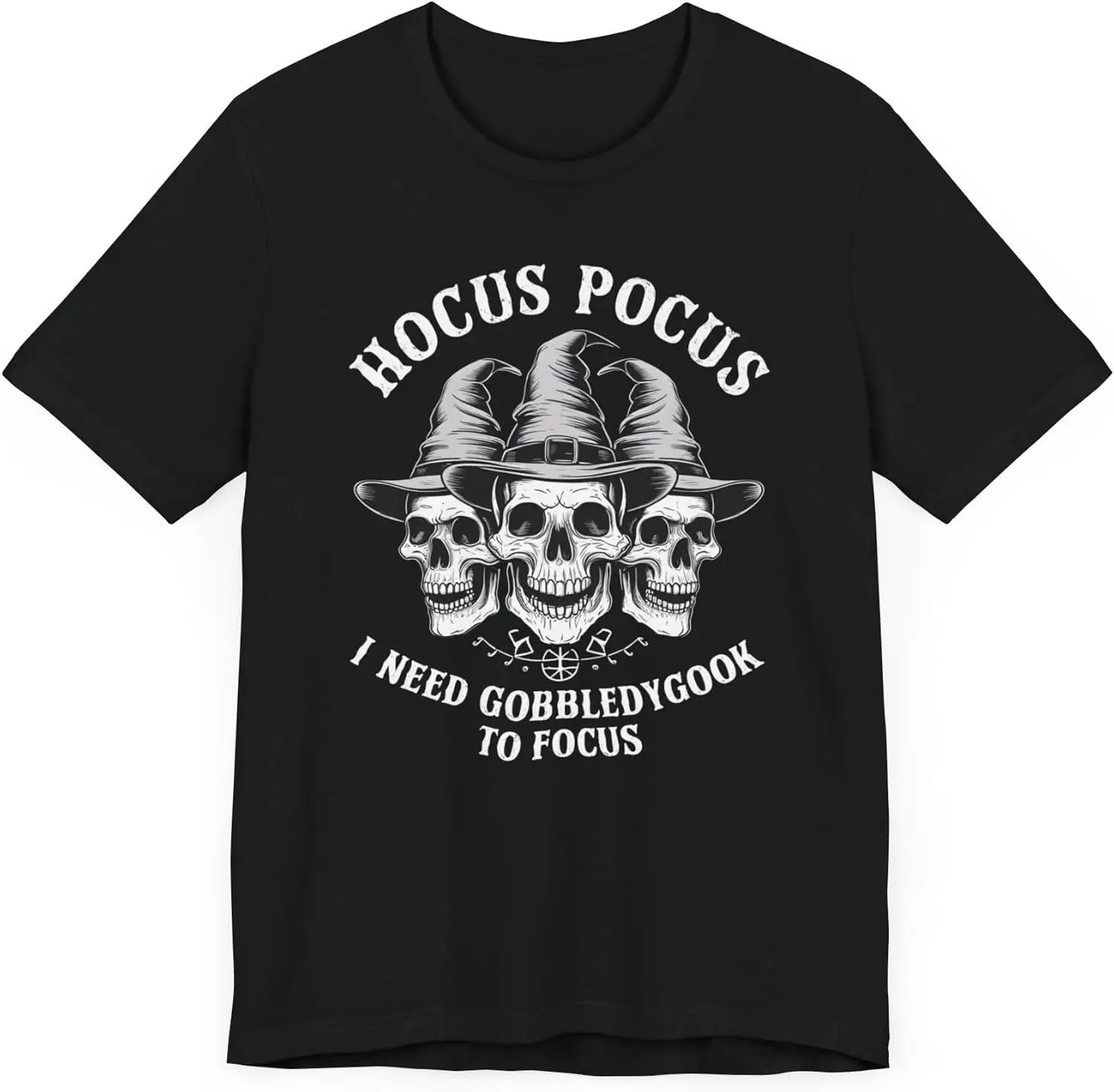 Funny Hocus Pocus Halloween Skeleton Shirt