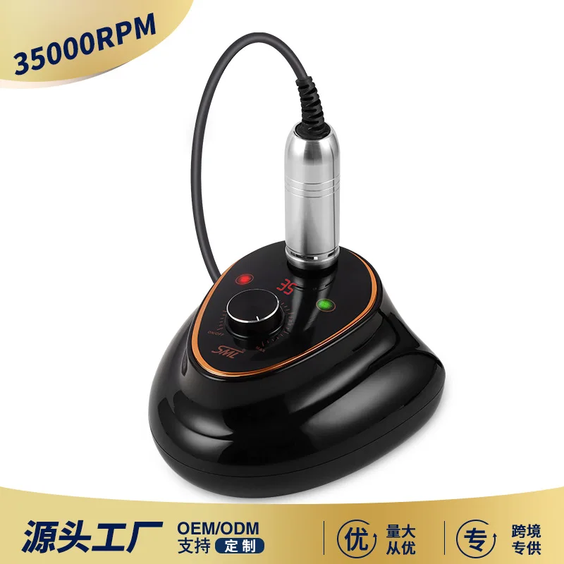 Sml-高速電動ネイルポリッシャー,35000rpm,タッチスクリーン,マニキュア用実装,220V
