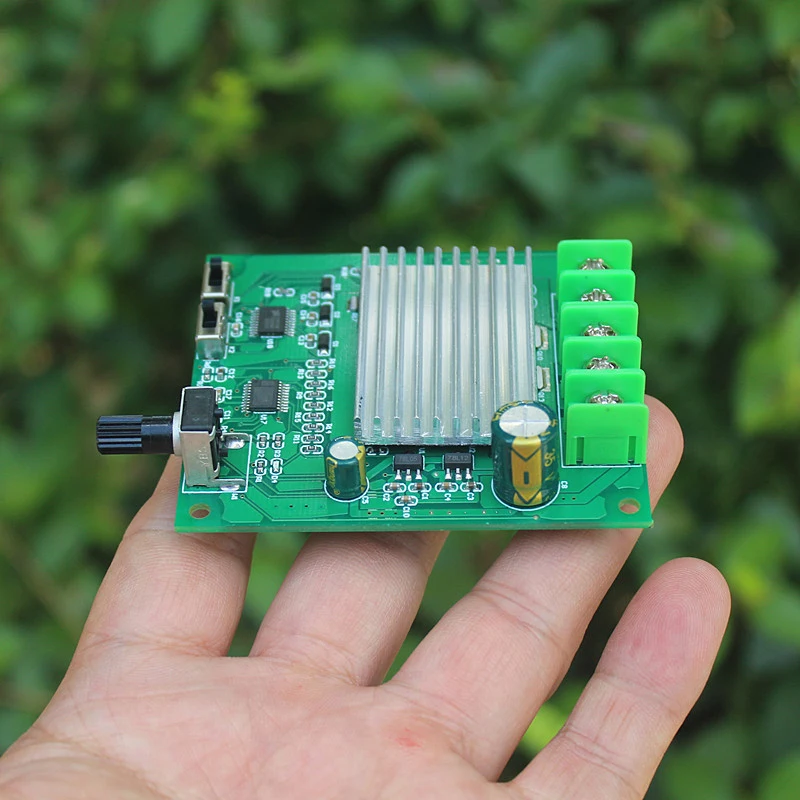 200 واط تيار مستمر فرش السيارات سائق لوحة تحكم تيار مستمر 6-20 فولت وحدة تحكم المحرك وحدة حماية لمحرك القرص الصلب