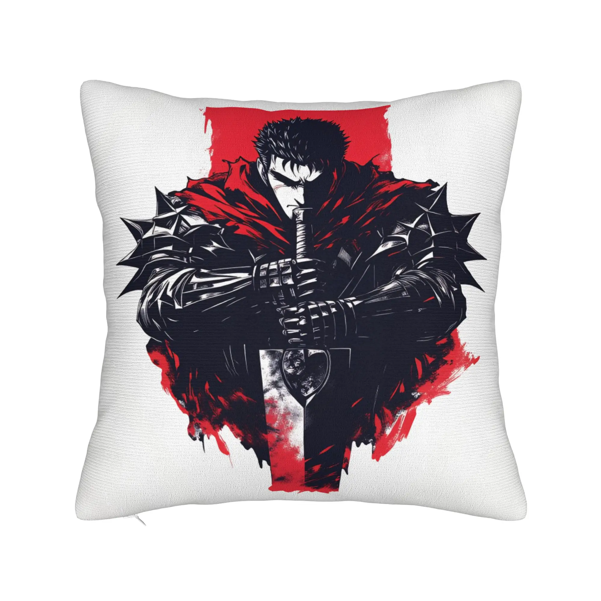 B-Berserks Pillow Case  Novelty Pillow Cover Comfy Pillowcases For Living Room Bed Chair