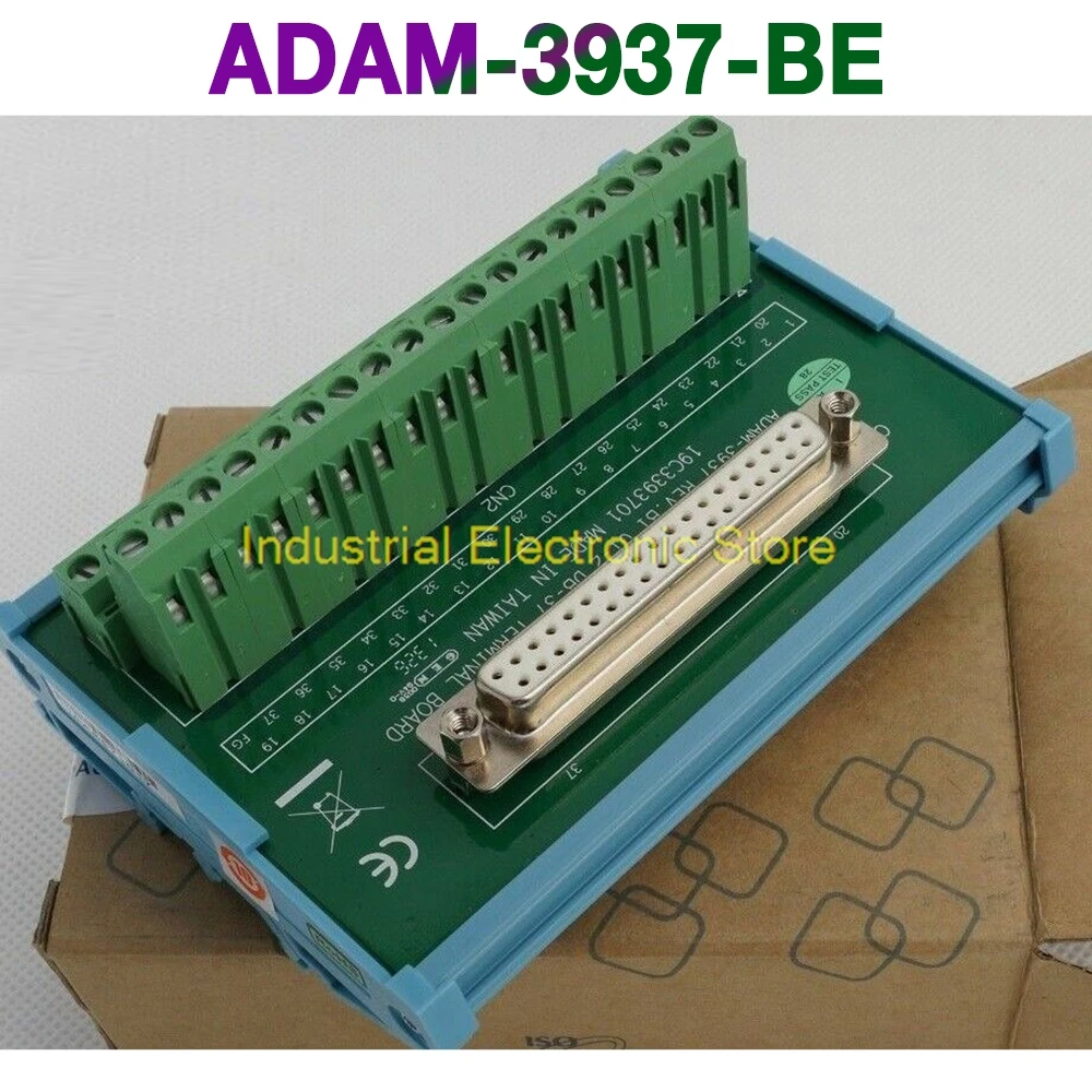 For Advantech DB38 DIN Rail Terminal Block Matches PCI-1713U/1715U/1730U ADAM-3937-BE