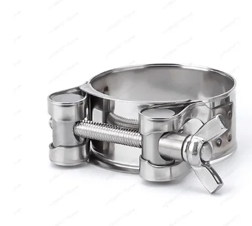 Stainless Steel Powerful Hose Clamps Exhaust Air Water Pipes Durable Sealing Powerful Strength Repair Welding Tools High Quality