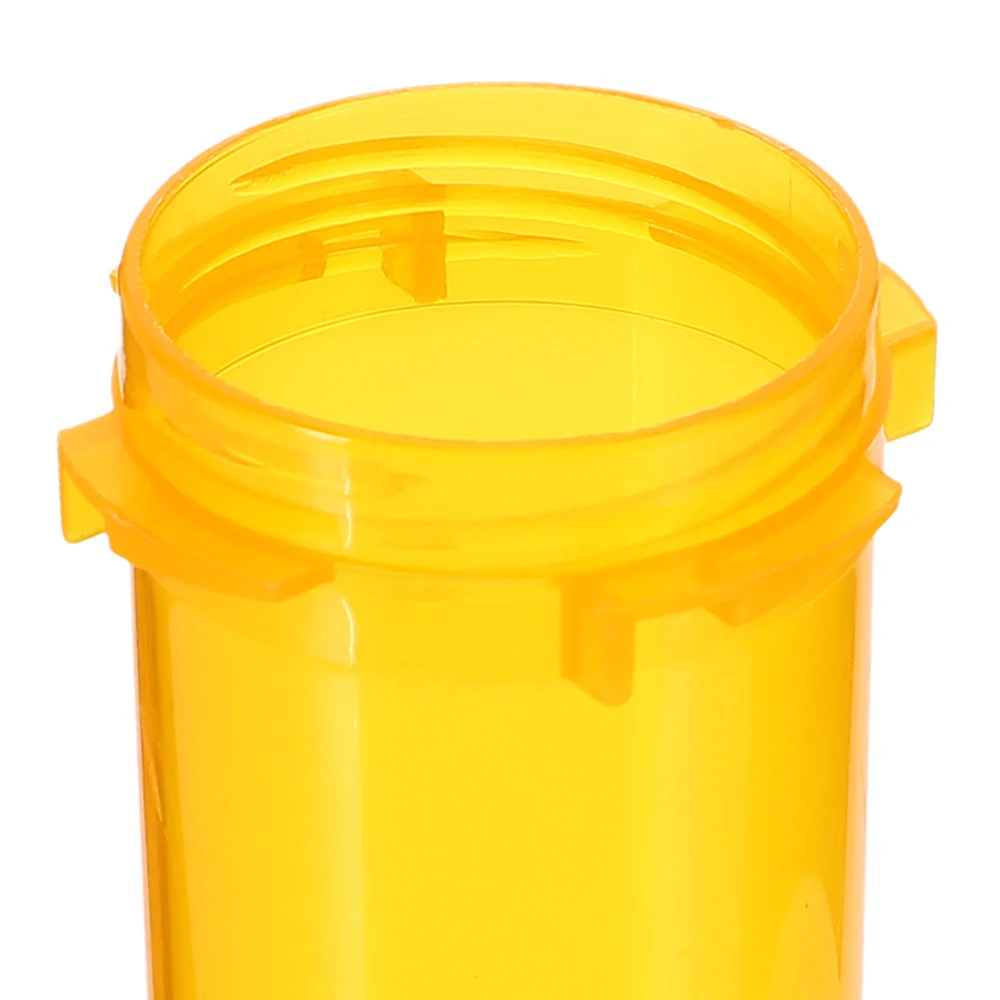 12/20Pcs 6/8 Dram 알약 병 의학 병 투명 휴대용 캐리어 여행 의학 저장 태블릿 스토어 컨테이너 약병