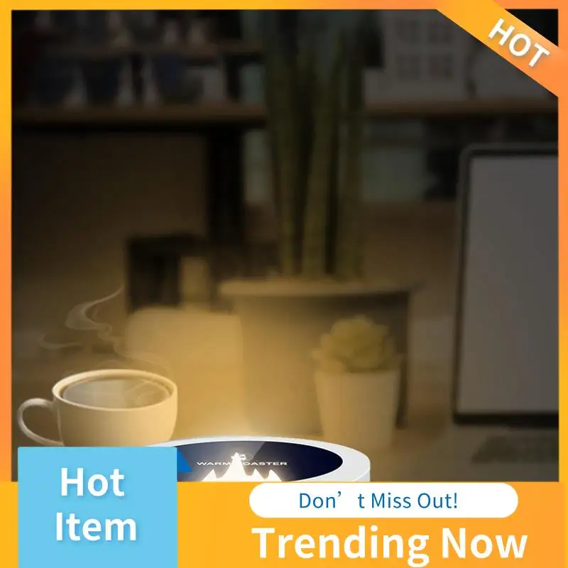

Portable USB Heating Cup Warmers 10W Fast Heating Temperature Control 8H Auto Shutdown-White