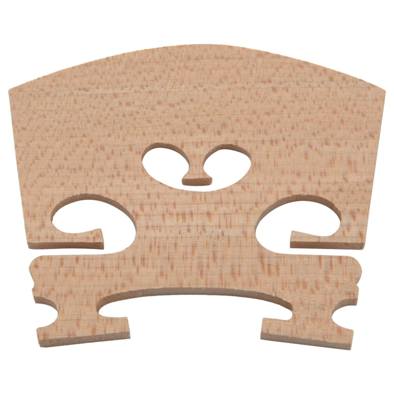 5 Pieces Maple 4/4 Full Size Violin Bridge Qin Code Violin Accessories