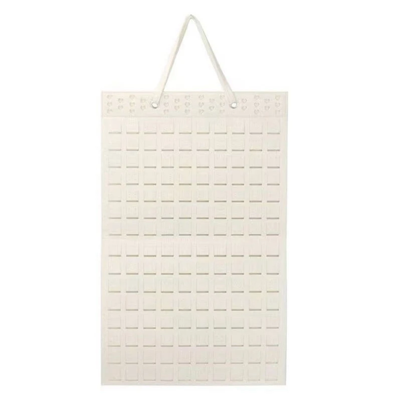 

Органайзер для ювелирных изделий, 1 шт., вмещает до 300 пар для девочек и женщин, бежевый